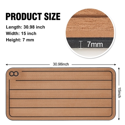 Pad de resfriamento de esteira isolado de borracha espuma de design personalizado para acampamento YETI 75