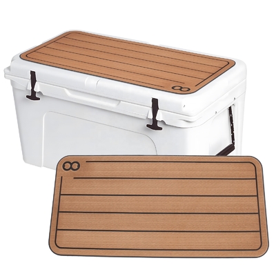 Pad de resfriamento de esteira isolado de borracha espuma de design personalizado para acampamento YETI 75