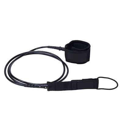 7mm 5ft-10ft Kiteboarding cor personalizada SUP Regular Essential Leash com logotipo de seda