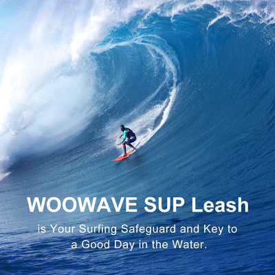 WOOWAVE Paddle Board Enrolada Leash Sua Solução de Segurança Ultimate para Lagos Rios