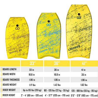 36&quot; XPE Bodyboards para crianças Largura de tabuleiro 18,8 polegadas Confortável e fácil de transportar