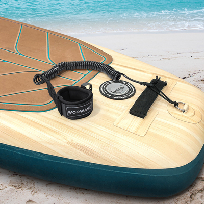 5.5mm/7mm/8mm Leash de surfboard para Unisex Paddle Board Acessórios de segurança e surf