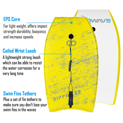 33 polegadas XPE Body Board para Beach Kids Surfing Rider Altura 2'-4' 60cm-120cm Material XPE