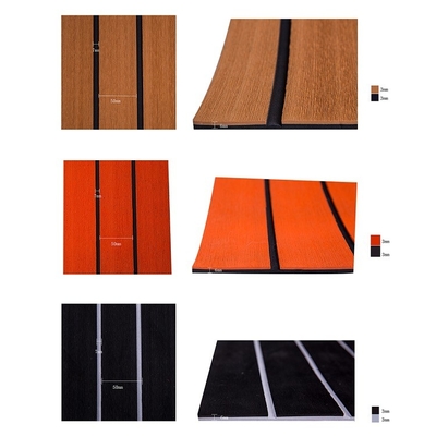 WOOWAVE Custom Design EVA Boat Flooring Coaming Bolster Pads 2400mm*120mm / Personalizado