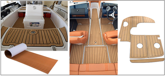 WOOWAVE Custom Design EVA Boat Flooring Coaming Bolster Pads 2400mm*120mm / Personalizado