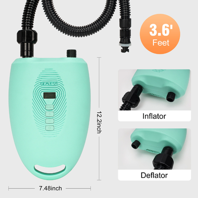Bomba de ar elétrica marítima com Neoprene 600D Poliéster 12'*9'6'*7' Tamanho da embalagem