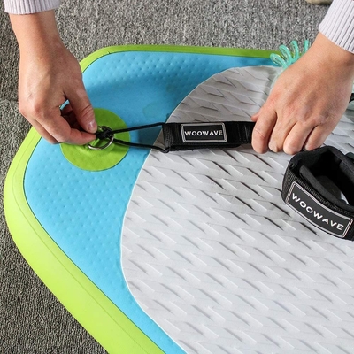 Unisex WOOWAVE surfboard SUP Leash Cord para Longboard e Short Board 4mm de diâmetro