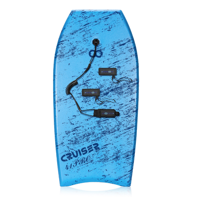 Blue XPE Bodyboard com Leash Your Key para uma experiência épica de surf da Woowave