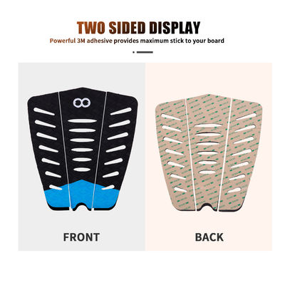 Aplicável Pessoas Unisex Surfboards 3PCS EVA Surf Grip Deck Pad Traction Pad Surf