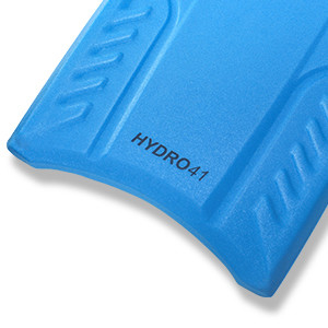 Tabuleiro de natação com trela de mão de 2,3 polegadas azul Woowave EPS Core Bodyboard para diversão para adultos