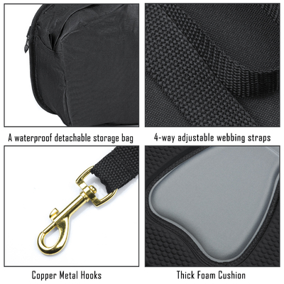 Neoprene 600D Poliéster Cadeira de caiaque para WOOWAVE Cadeira marinha Barco Aplicável Pessoas Homens