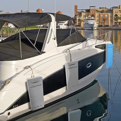 20' Custom EVA Flat Port Fender de borracha marinha para lagos Rios Acessórios de corda de nylon