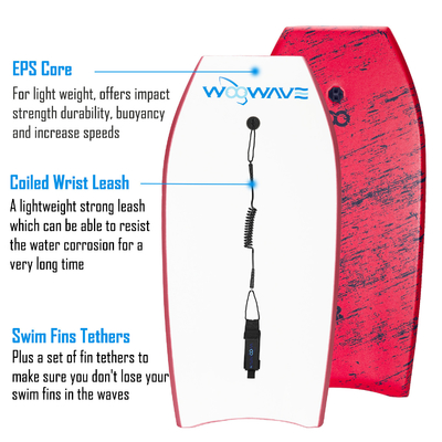 WOOWAVE Professional Surf Boards EPS Core Custom Design Foam Boards para Adultos