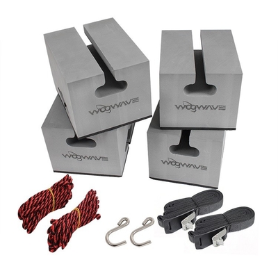 Kit de blocos de espuma macia universal para caiaques Canoas porta-tabelas de telhado tábuas de surf compatíveis