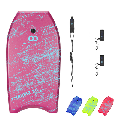 Corpo de espuma de 36' com trela e nadadeira Inicial Nível 1.42lbs profissional WOOWAVE