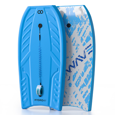Corpo de surfboard personalizável Corpo de surfboard com trela 3lbs Peso do tabuleiro Material HDPE