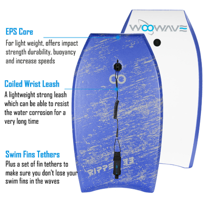 Woowave Custom Design EPS Bodyboard XPE Shortboard Body Board para surf