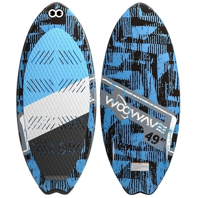Tabela de surf personalizada de fibra de carbono de 125,5 * 52cm para crianças e adultos Woowave OEM / ODM