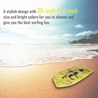 41' Tabuleiros de surf para adultos Tabuleiro Peso 1,62lbs Borda espessura 1,96 polegadas Design personalizado