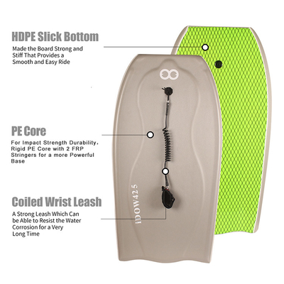 Bodyboards para surf para praia 42.5 polegadas comprimento 120-200lbs peso do piloto
