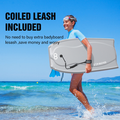 22.5 polegadas de surf bodyboard com Carbon Rod dentro de suporte e design leve